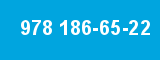 978 186-65-22